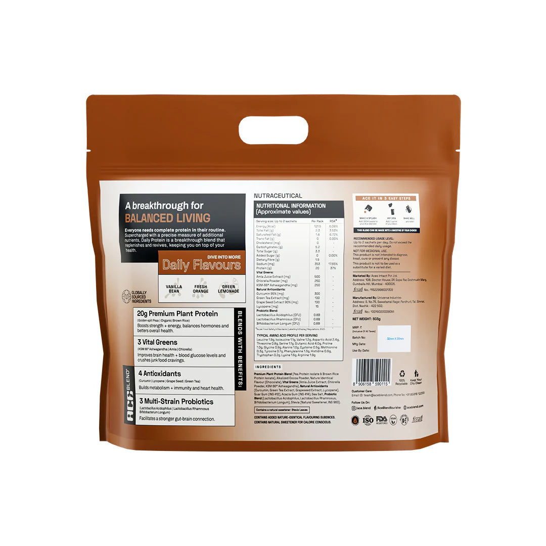 Premium Plant Protein | Daily