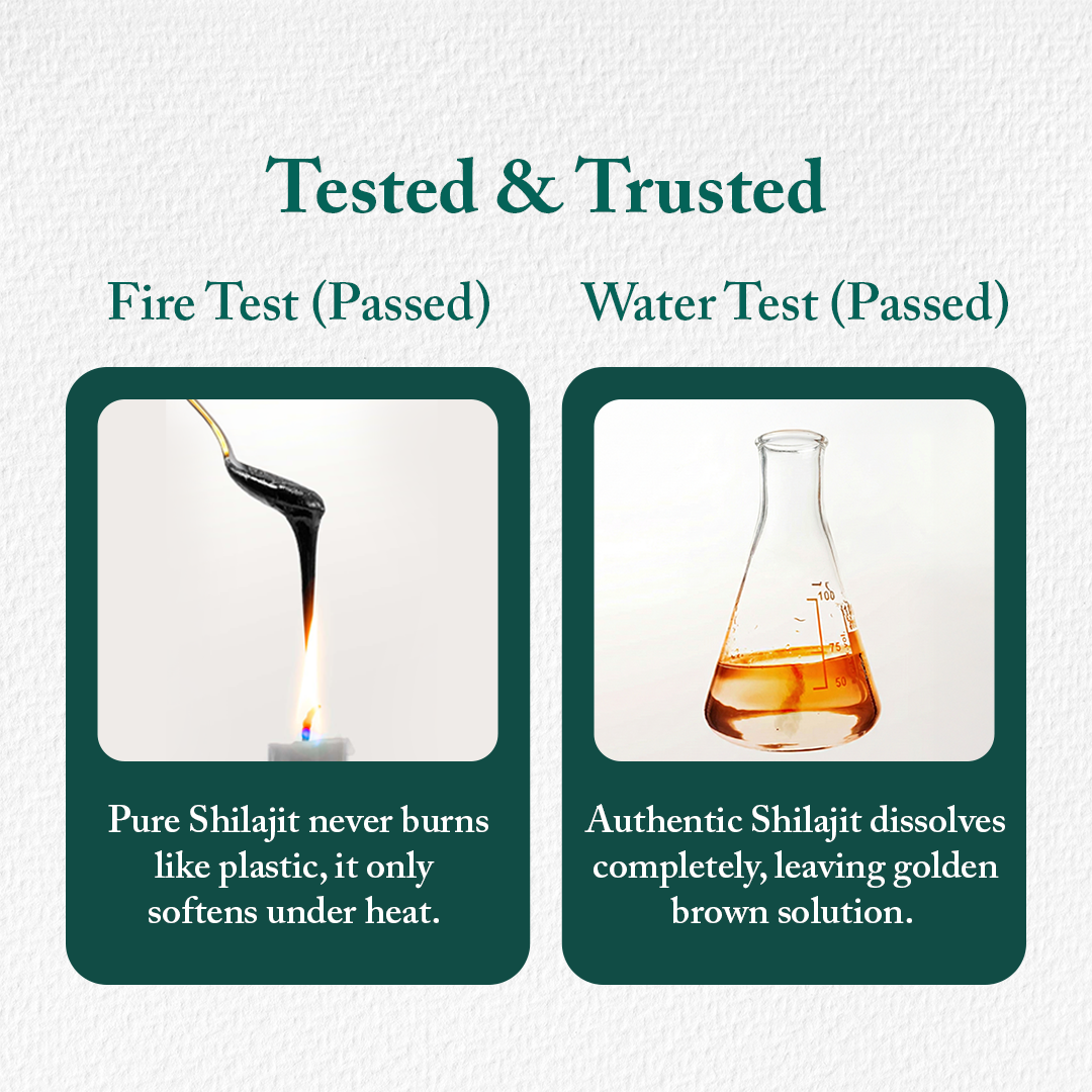 Herbonaire Pure Himalayan Shilajit with Kesar & 24K Gold